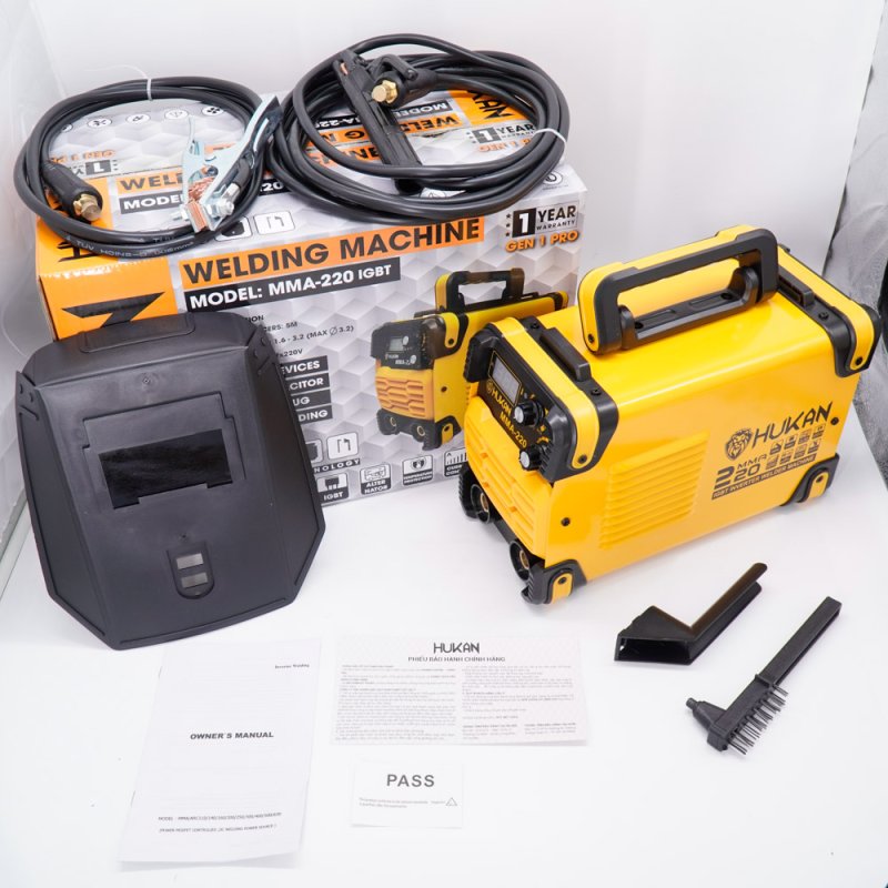 Máy Hàn Que Điện Tử Hukan MMA-220 IGBT
