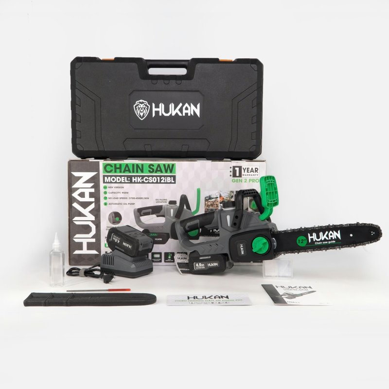 Bộ máy cưa xích 12 inch Hukan HK-CS012iBL