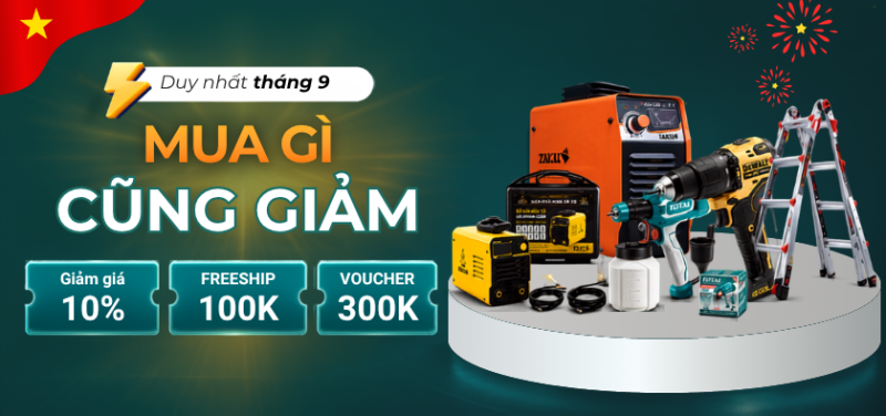 Mua gì cũng giảm Tháng 9