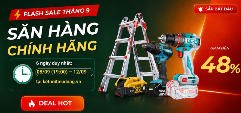 Flash sale tháng 9 - Săn hàng chính hãng