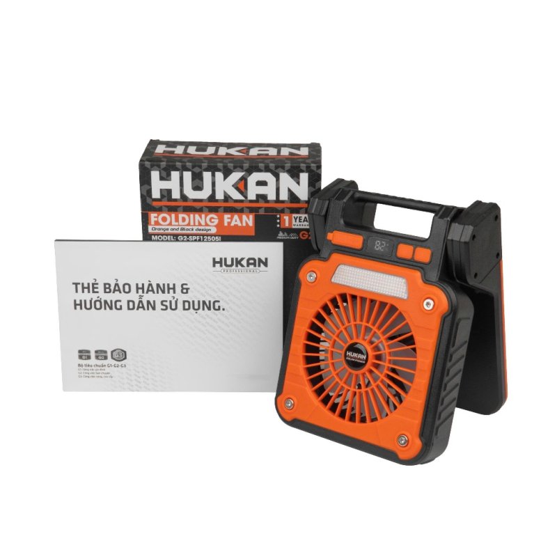 Quạt sử dụng điện và năng lượng mặt trời Hukan G2-SPF12505I