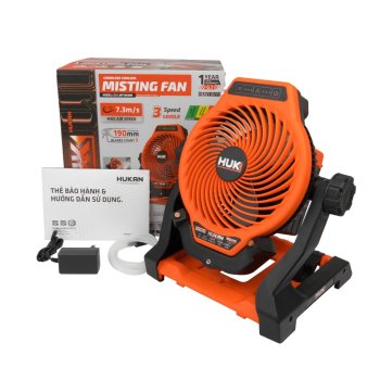Quạt phun sương 21V Hukan G3-LMF190MM (Chưa Pin & Sạc)