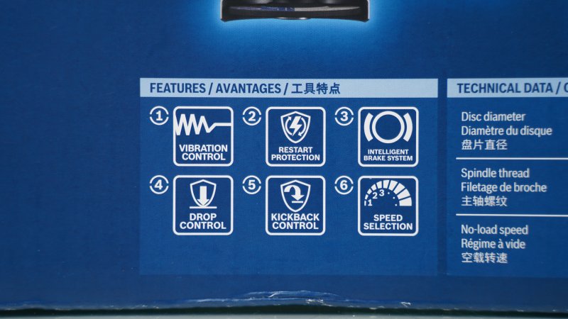 100mm Máy mài góc dùng pin 18V Bosch GWS 18V-11 S (Solo)