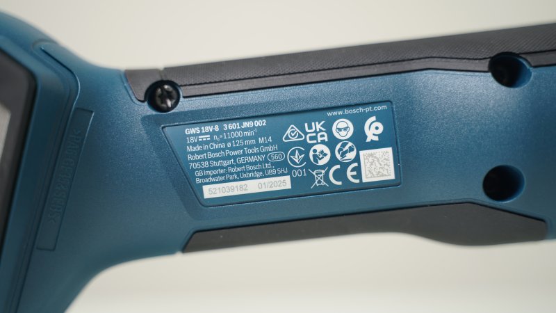 125mm Máy mài góc dùng pin 18V Bosch GWS 18V-8 (Solo)