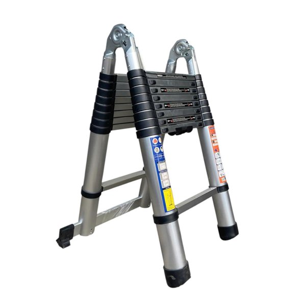 Thang nhôm rút điện lực cao cấp đôi 2m8 Boodoor RD28