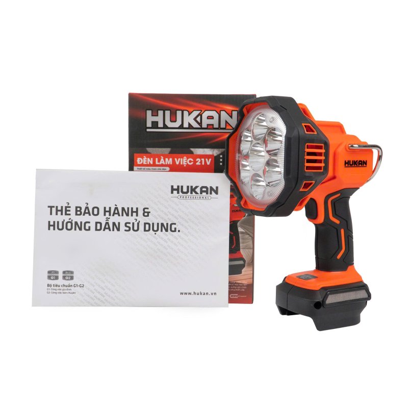 Thân Đèn Chiếu Sáng Pin 21V Hukan G2-SLL2233LM