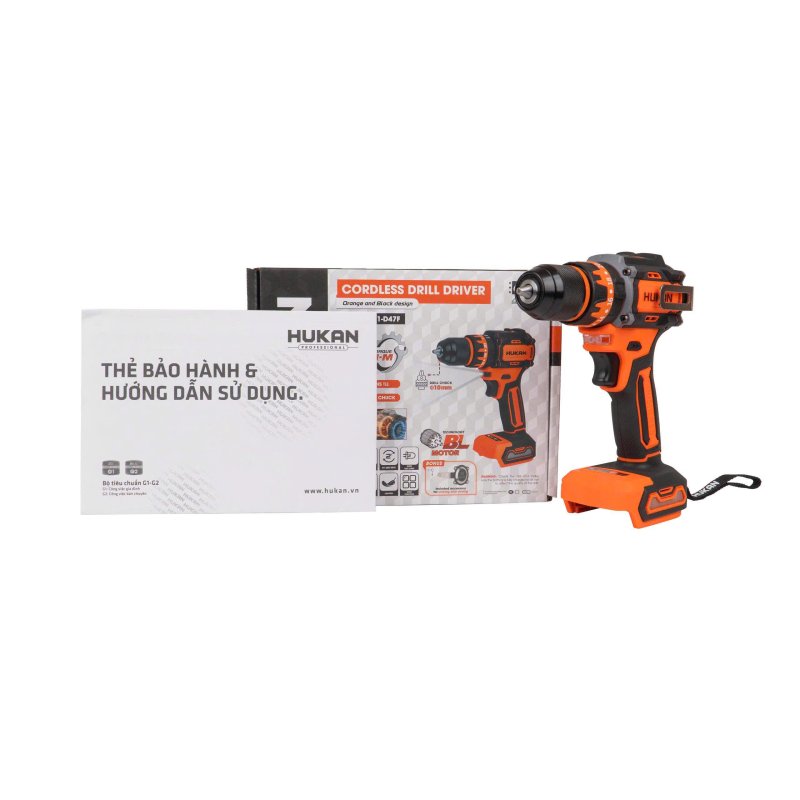 Thân Máy Khoan 3 Chức Năng 21V Hukan G1-D47F