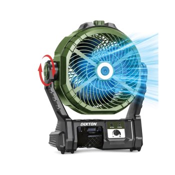Quạt Phun Sương Pin 21V Dekton M21-QPS216DX