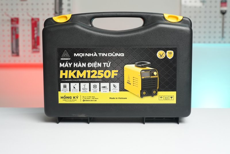 Máy hàn que mini Hồng Ký HKM1250F (Valy)