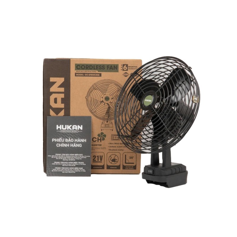 Thân Quạt Dùng Pin 21V HUKAN GC-EFBM5408