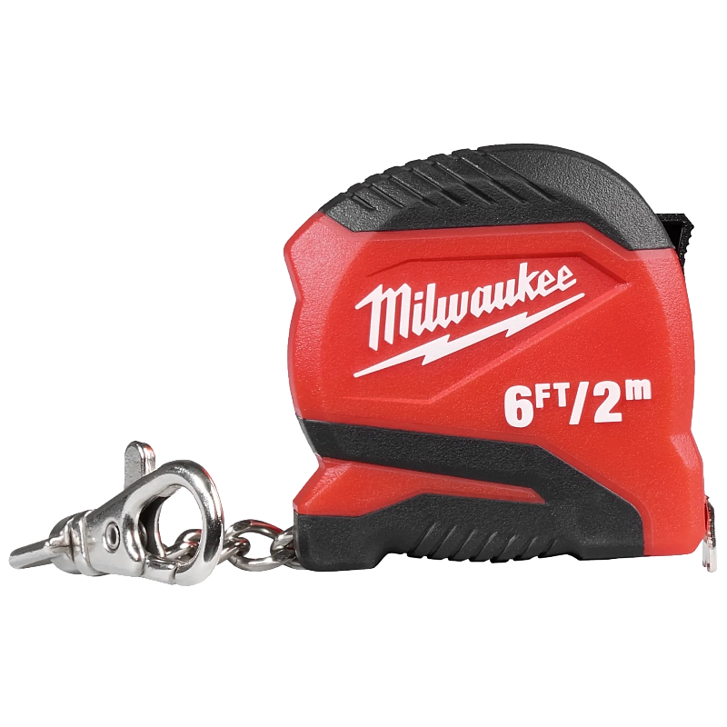 Thước cuộn thép 2m móc khóa Milwaukee 48-22-1706