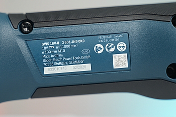 100mm Máy mài góc dùng pin 18V Bosch GWS 18V-8 Set (2 Pin 4.0Ah, 1 Sạc)