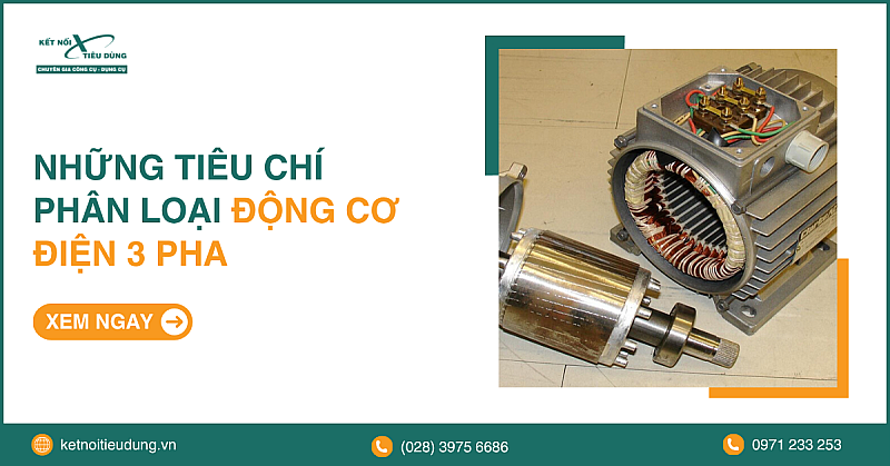 Những Tiêu Chí Phân Loại Động Cơ Điện 3 Pha