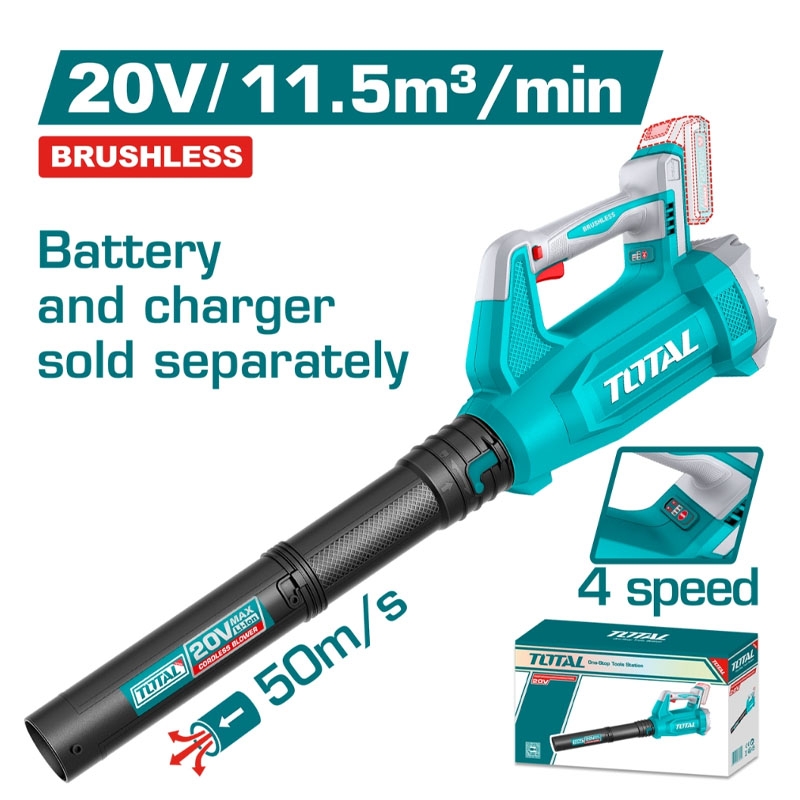 Máy Thổi Lá Dùng Pin 20V Total TABLI20508 (Chưa Pin & Sạc)