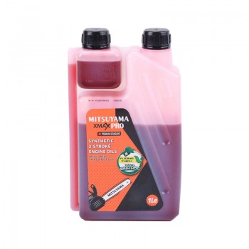 Nhớt 2 Thì Mitsuyama Pro 1L Màu Đỏ Dòng Xmaxpro