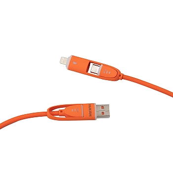 Cáp Sạc Nhanh 4 Trong 1 Hukan G1-C60UT04 60W Dài 1m