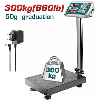 Cân Điện Tử 300kg Total TESA33001 (Màn Hình LED)