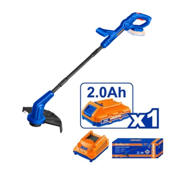 Máy cắt cỏ dùng pin 20V 300mm Wadfow WGTP535 (Kèm 1 pin 2.0Ah & sạc)