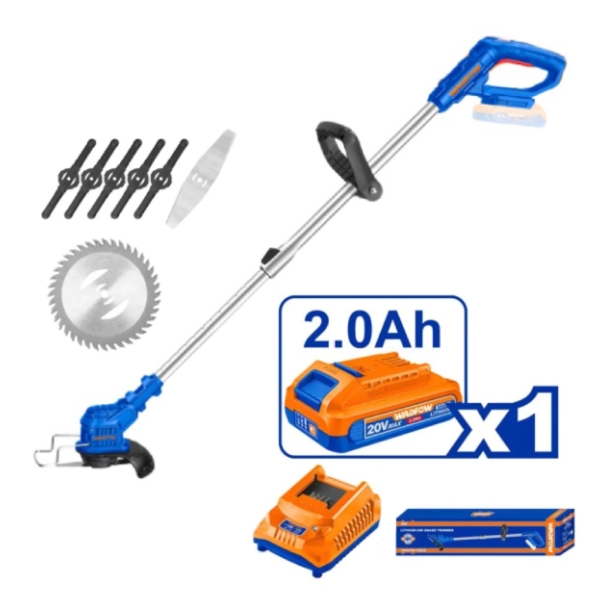 Máy cắt cỏ dùng pin 20V Wadfow WGTP5116 (Kèm 1 pin 2.0Ah & sạc)