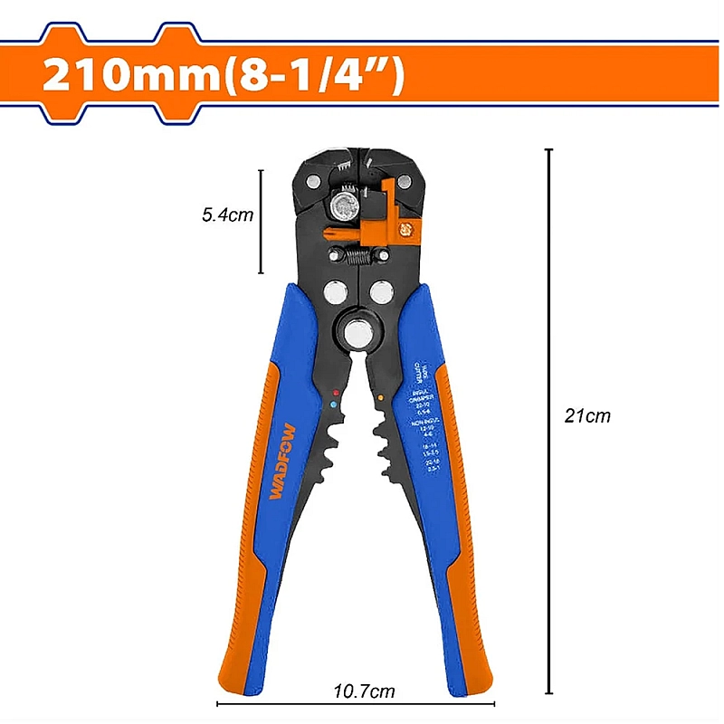 Kềm Tuốt Dây Điện Tự Động 3 Trong 1 Wadfow WBQ4601