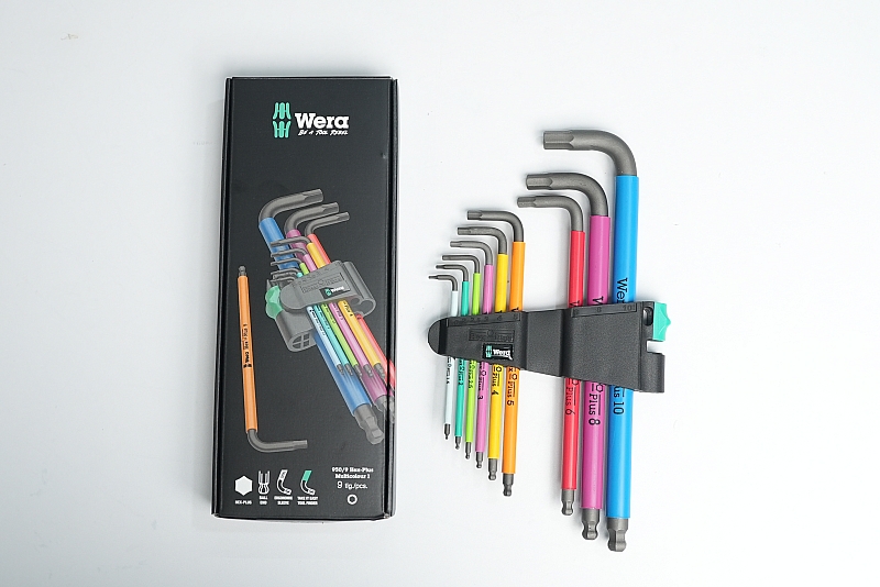 Bộ lục giác 9 chi tiết Wera 05073593001