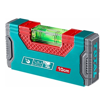 Thước Thủy Mini 10cm Total TMT205101 (Có Nam Châm)