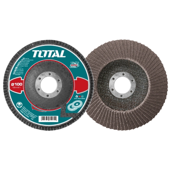 Đĩa nhám xếp P60 100mm Total TAC6310060