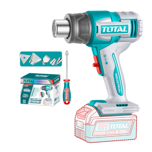 Máy thổi nhiệt dùng pin 20V Total TBLI2008 (chưa pin & sạc)