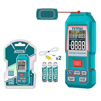 Nhiệt kế hai đầu dò Total TETHT032