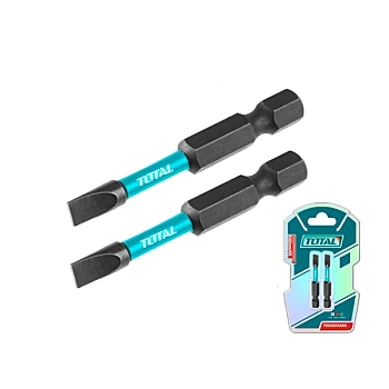 Bộ 2 mũi bắt vít SL6x1.0mm Total TACIM71SL650