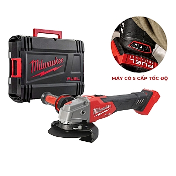 Máy Mài Góc Dùng Pin 18V Milwaukee M18 FSAGV100XB-0X0 100mm (Chưa Pin, Sạc)