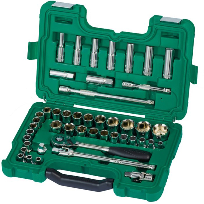 1/2" Bộ khẩu 46 chi tiết Sata 09006