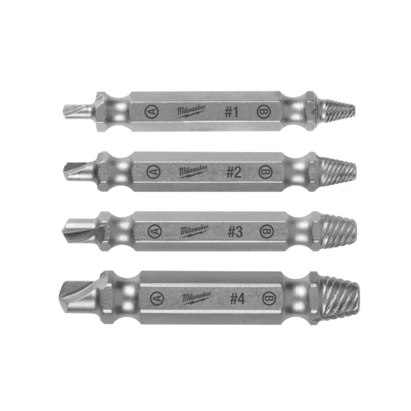 Bộ 4 mũi tháo ốc vít gẫy Milwaukee 49-57-9001