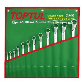 Bộ  cờ lê 2 đầu vòng 45 độ 12 món Toptul GAAA1201