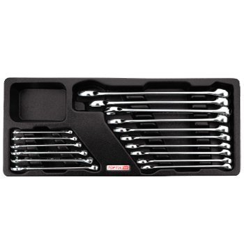 Bộ cờ lê vòng mở 15 độ 16 món Toptul GAAT1604