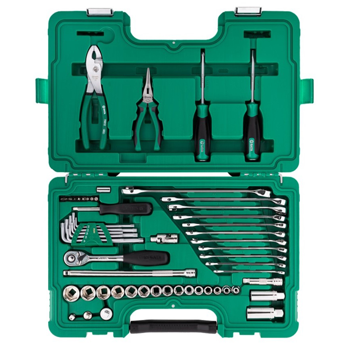 Bộ dụng cụ sửa chữa ô tô 56 chi tiết SATA 09509