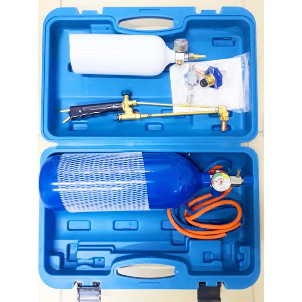 Bộ hàn gió đá mini màu xanh XN