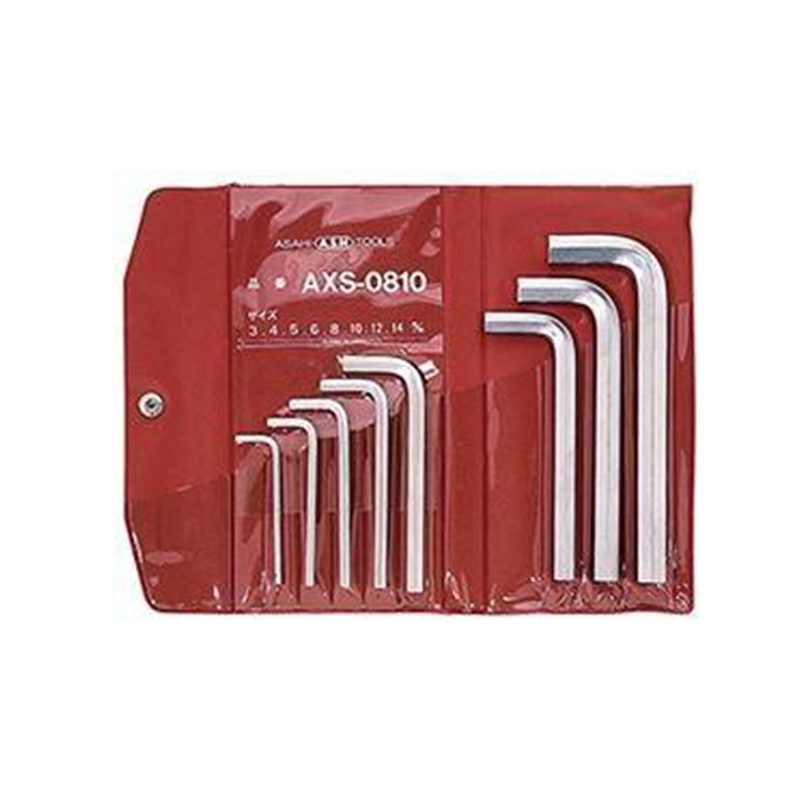 Bộ lục giác 8 chi tiết 3-14mm Asahi AXS0810