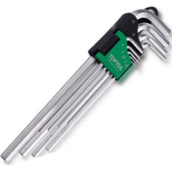 Bộ lục giác 9 món dài Toptul GAAL0912