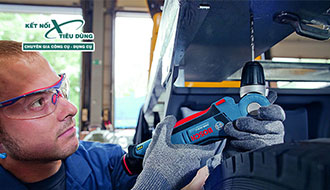 Bộ tứ máy khoan pin Bosch dành cho DIY bán chạy hiện nay
