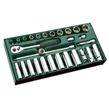 Bộ tuýp 29 chi tiết (hệ inch) Sata 09920 (3/8")