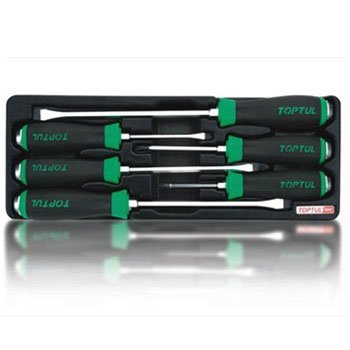 Bộ tua vít  đóng dẹt, bake 6 món Toptul GAAT0601