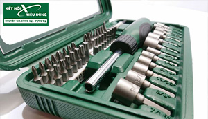 Đánh giá bộ vặn vít đa năng 46 chi tiết Bosch 2607019504