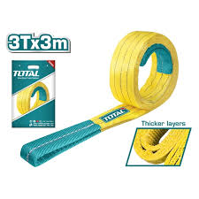 Dây cáp vải cẩu hàng vàng 3Tx4m Total THTWS0304