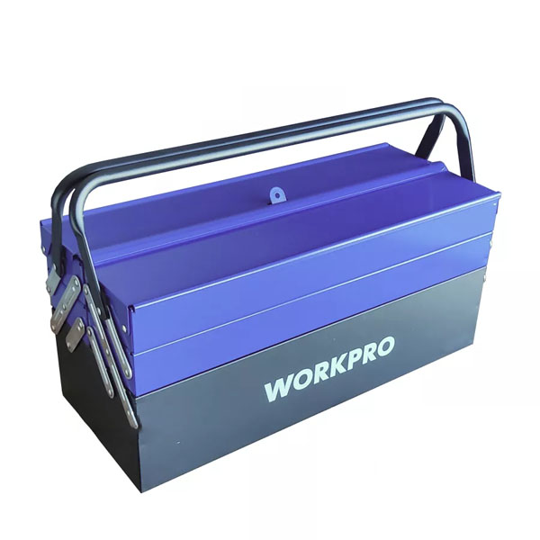 Hộp công cụ kéo 5 khây bằng sắt Workpro WP282001 (49.5x20x29cm)