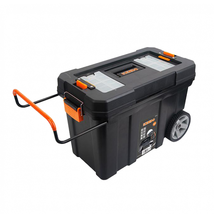 Hộp nhựa đựng dụng cụ có bánh xe Kendo 90274 60×30×39cm