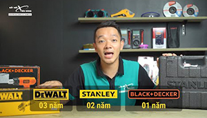 HƯỚNG DẪN ĐĂNG KÝ BẢO HÀNH STANLEY - DEWALT - BLACK & DECKER