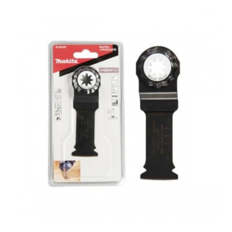 Lưỡi cắt sâu gỗ và kim loại Starlock Plus 32X60mm Makita B-66329