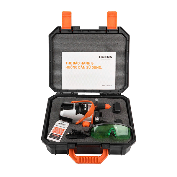 Máy cân bằng Laser 5 tia xanh Hukan G1-T87