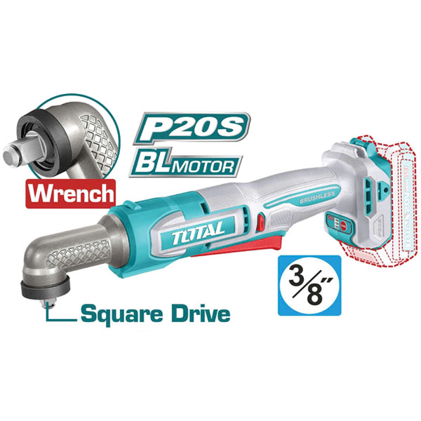 Máy siết bu lông góc dùng pin 20V Total TAIWLI2081 (Chưa Pin & Sạc)